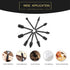 Rasp Wood Carving Bits for Woodworking, 1/8 Shank Mini Rotary Burr Rasp Set, 10 pcs Power Carving Bit Tools