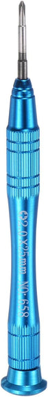 Precision Phillips Screwdriver 2.0x25mm, Magnetic Mini Pen Style with Non-slip Handle, Blue