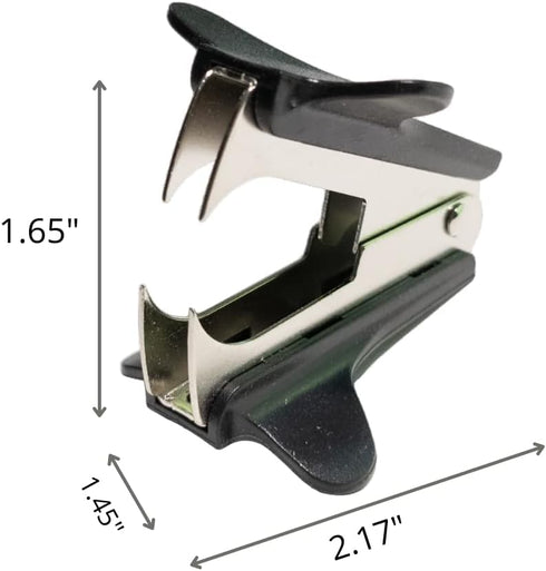 Staple Remover Tool, Jaw Style Staple Puller Remover, Pack of 3 for Home, Office, Back to School