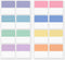 Mr. Pen Sticky Index Tabs, 240 Pcs, Pastel Sticky Tabs for Notebooks, Page Markers, and Binders