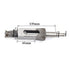 Square Hole Drill Bit, 1 Pcs Woodworking Mortiser Square Drill Bits, Spiral Drill Bits Kits for Mortise Press