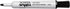 School Smart Dry Erase Marker, Low Odor, Chisel Tip, Black, 40 lb - 24 Inches x 1000 Feet, Pack of 12, White by School Smart