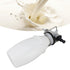 Luocute 500ml, PP Milk Sampling Valve Bottle Easy Cleaning Dairy Sampler for Milk Production, Dairy Farms, Milk Quality