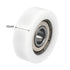uxcell 608ZZ Ball Bearing Guide Pulley Roller Round Wheel, 8x30x10mm, Double Metal Shielded, 4pcs
