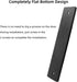 7 Inch Rectangular Flush Pull, Recessed Barn Door Handle for Sliding Pocket Doors, Gates, Garages, Sheds (Matte Black)