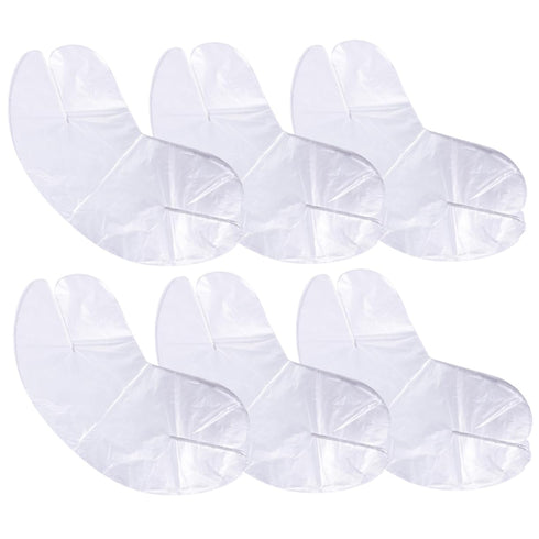 FOMIYES 200pcs Disposable Nonwoven Neck Mask Sheets for Spa Skin Care Moisturizing