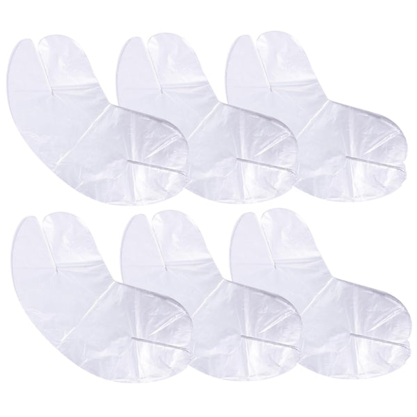 FOMIYES 200pcs Disposable Nonwoven Neck Mask Sheets for Spa Skin Care Moisturizing