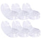 FOMIYES 200pcs Disposable Nonwoven Neck Mask Sheets for Spa Skin Care Moisturizing