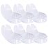 FOMIYES 200pcs Disposable Nonwoven Neck Mask Sheets for Spa Skin Care Moisturizing