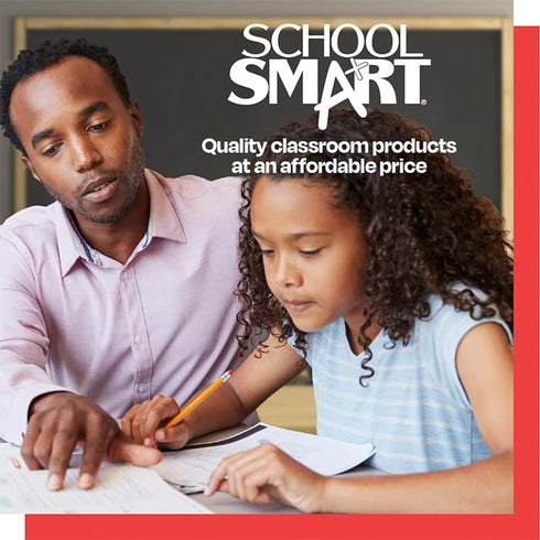 School Smart Zaner-Bloser Paper, 500 Sheets White, 1/2 Inch Ruled, 8 x 10-1/2 Inches