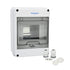 5 Way Circuit Breaker MCB Distribution Protection Box with DIN Rail, IP65 Waterproof for Indoor and Outdoor