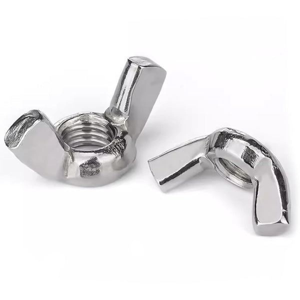 sotoolstop 5/16"-18 Wing Nuts,Stainless Steel 18-8(304) Wing Nuts, 10Pcs-Pack