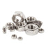 5/16"-18 Stainless Steel Hex Nut, 304 Finish Hardware Nut, Metal Steel Nut, 5/16 Nut (50 Pack)