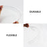Junior T-Square Plastic Transparent T-Ruler 30cm/12 Inch for Drafting & Art Framing, 1pc