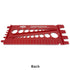 Screw Bolt Nut Thread Measure Gauge Size Checker - Inch Standard & Metric