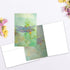 Tree-Free Greetings Vibrant Dragonfly All Occasion Cards, 12 Recycled 4x6 Notecards & White Envelopes