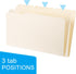 PATIKIL 25pcs Manila Folders, Legal Size Manila File Folders 1/3 Cut Paper Organizer Bulk for Classroom Home Office,