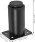 Luxshiny Adjustable Height Metal Table Leg Support for Office Furniture Heavy Duty Replacement Furniture Feet