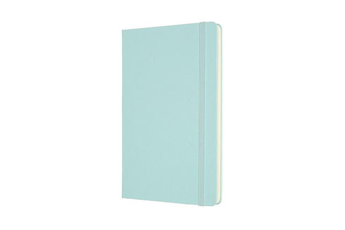 Moleskine, Bullet Notebook Art Collection, Sketch Pad, Drawing Notebook, Blank or Lined Pages, Hard Cover, Large Format 13x21 cm, Aquamarine Colour