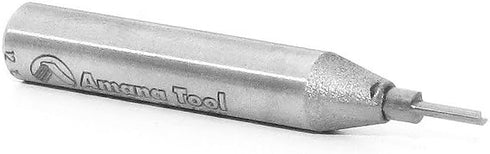 Amana Tool - 45190 Solid Carbide Cutting Edge Straight Plunge - High Production 1/16 Dia x 3