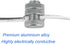 Split Bolt Joint Clamp Wire Connectors, 20 Pieces for Multiple Electric Fence Line Tap Clamp