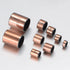 uxcell Sleeve Bearing 8mm Bore x 10mm OD x 15mm Length, 10pcs Plain Bearings Wrapped Oilless Bushings