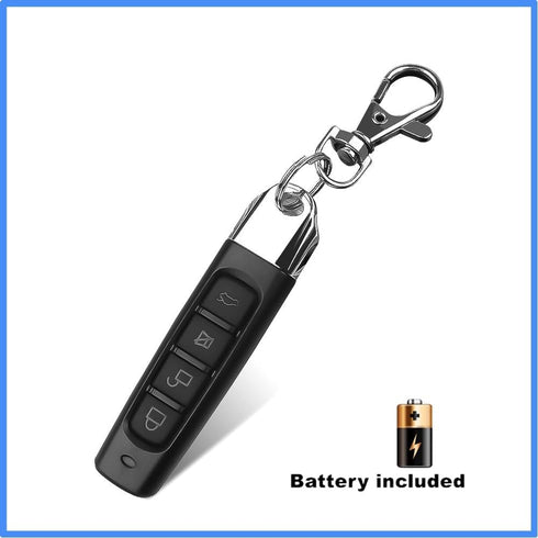 Gantch 4 433mhz Universal Copy Remote Key Smart Home Remote Control Key Fob, Buttons Cloning Wireless Remote Control