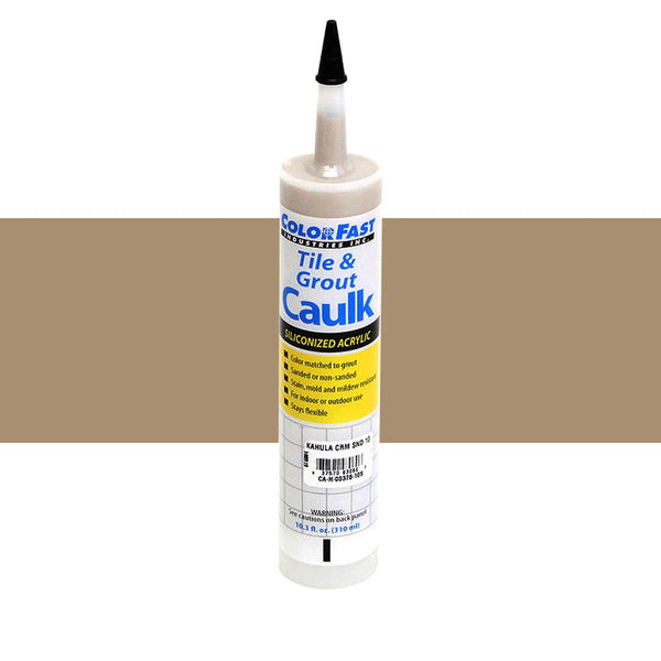 TEC Color Matched Caulk by Colorfast Ind. (Sanded) (985 Sand)
