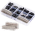 CHENBO 620pcs 2.54mm/0.1" Wire Jumper Cable Pin Header Connector Housing Assortment Kit with Male Female Crimp Pins.