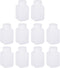 PATIKIL 12 Pcs 60ml Reagent Bottles, HDPE Wide Mouth Round Bottles with Screw Cap for Lab Storage