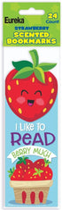 Eureka Strawberry Scented Bookmarks, Pack of 24