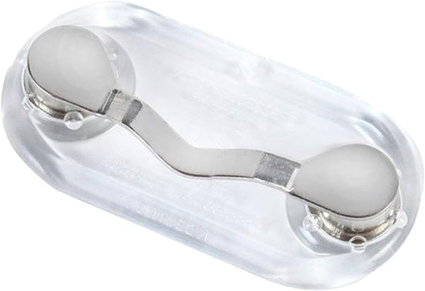 Readerest Magnetic Eyeglasses Holder, Magnet Clip Badge Holders for Glasses and Sunglasses