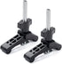 POWERTEC 71661 Mini T Track Hold Down Clamps, 3-3/4 x Reinforced Plastic Clamps, 2 PK