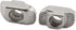 Aluminum Profile Connector Bracket Set, 2Pcs T Shape Connector, 8Pcs M5 T-Slot Nuts, for 6mm Slot 2020 Series