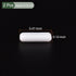 YOKIVE 2 Pcs Magnetic Stir Bar, PTFE Coated Cylinder Type Stirrer | Great for Lab Liquid Solution Stirring Mixing(White, 0.47 x 0.12-Inch)