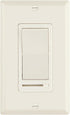 Dimmer 3-Way/Single 600 Maxxima LED Slide Rocker Switch - Pole Compatible, Decorative Electrical Light Switch, Watt