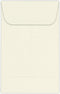 LUXPaper #1 Coin Envelopes | 2 1/4" x 3 1/2" | Natural Linen | 50 Qty, 80lb. Text