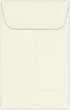 LUXPaper #1 Coin Envelopes | 2 1/4" x 3 1/2" | Natural Linen | 50 Qty, 80lb. Text