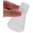 Hemobllo 50ML Plastic Conical Flask Set with Screw Caps and Clear Scale, Laboratory Supplies (10PCS)
