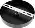5.9" Arturesthome Industrial Black Ceiling Canopy Kit,Single Hole Extra Depth and Width Ceiling Plate for Pendant Light