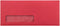 JAM PAPER #10 Business Colored Recycled Window Envelopes - Red Recycled - 4 1/8 x 9 1/2 - 50/Pack