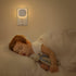 Dimmable 1-50 (4 Pack) AUVON Plug-in LED Backlit Night Light with Motion Sensor & Dusk to Dawn Sensor, Warm White