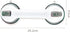 ONQendDv Wall,1 Grab Bars for Non-Slip Bathroom Suction Cup Handle Shower Toilet Safety Rail Bathtub Handle Grab Bar