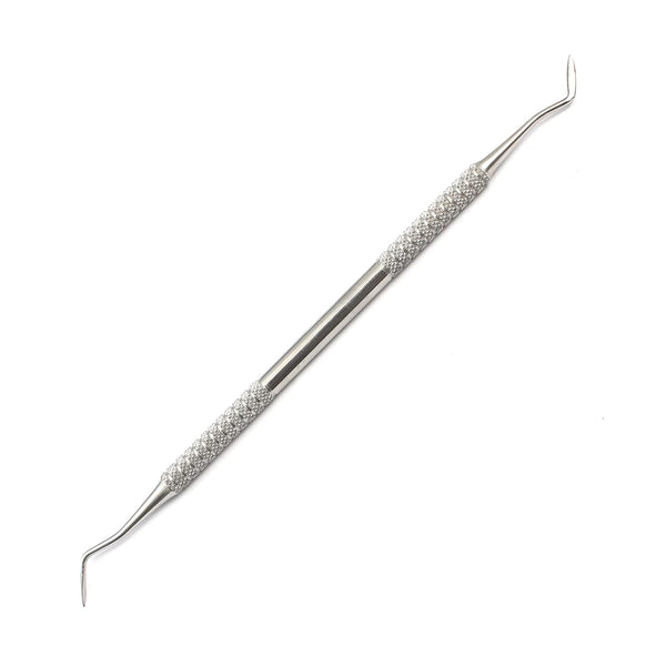 OdontoMed2011 DENTAL 'HOLLENBACK 1/2 WAX CARVER, AMALGAM DOUBLE ENDED PLUGGER RESTORATIVE INSTRUMENTS