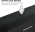 Wall Mount Paper Towel Dispensers, Modundry Multifold Paper Towel Dispenser with Smart Lock, Adhesive No Drilling