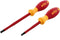 Wiha 33580 2 Piece Insulated SoftFinish Slotted and Phillips Screwdriver Set