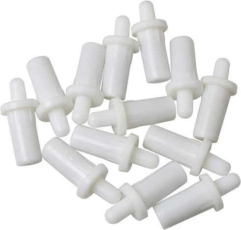 100pcs Plantation Shutter Repair Tool Spring Loaded Shutter Pins and Tilt Rod Louvers Staples for Windows