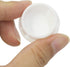 Zorfeter 30 Pcs White Hole Plugs - 25mm (1 inch) Flush Type Plastic Plugs for Furniture and Fencing