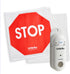 NYOrtho Door Guard Stop Sign Banner, 2024 Updated, Size: 40" W, with Alarm