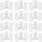 Garneck 40pcs DIY Shoe Rack Connector Parts Pipe Fittings Wire Shelf Brackets